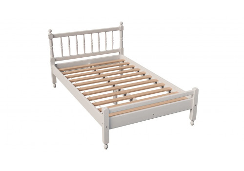 КРОВАТЬ-10 (1200*1400*1600/2000) цвет белый