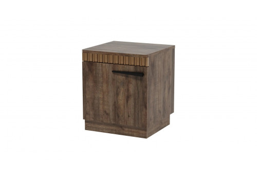 ОЛЬГА-3 ТУМБА ПРИКРОВАТНАЯ С дверкой на цоколе