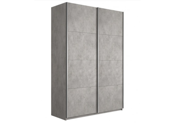 Шкаф-купе Прайм 2-х дверный (ЛДСП) Бетон