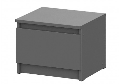 Тумба прикроватная «Денвер» Графит 40 см